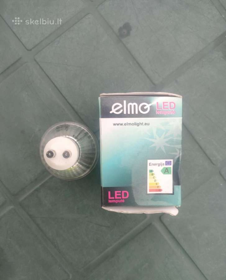 Elmo elektros lemputė LED. A energija. 5vnt - nuotraukos Nr. 3