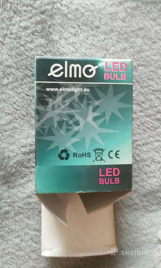 Elmo elektros lemputė LED. A energija. 5vnt - nuotraukos Nr. 5