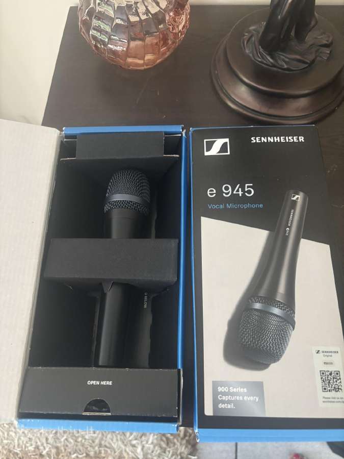 Parduodu naują mikrofoną Sennheiser E945 laidinį