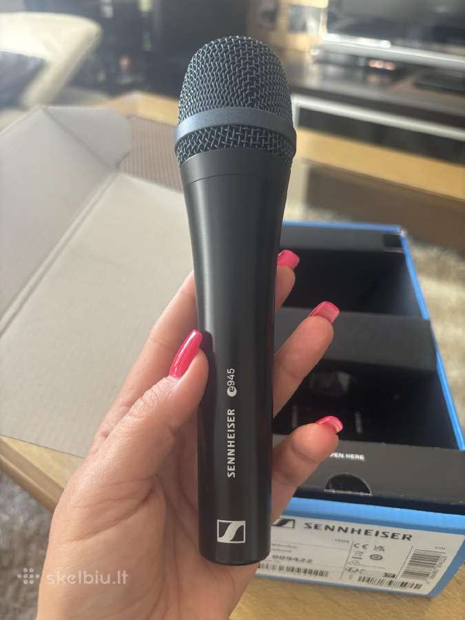Parduodu naują mikrofoną Sennheiser E945 laidinį - nuotraukos Nr. 2