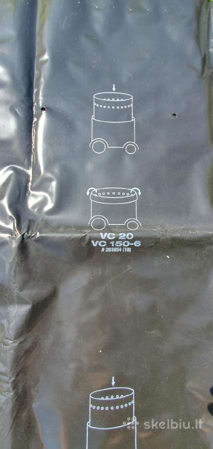 Hilti maišai dulkių siurblio Vc 20 Vc150-6 - nuotraukos Nr. 2