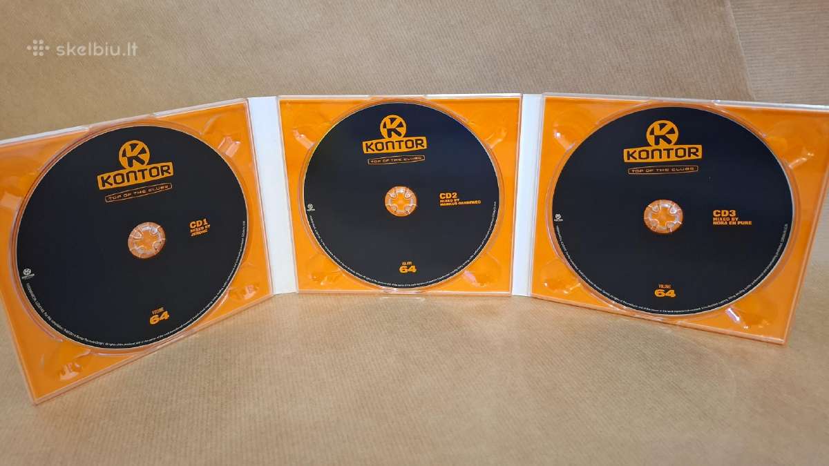 Kontor - Top Of The Clubs Vol64 (3 x CD, rinkinys) - nuotraukos Nr. 3