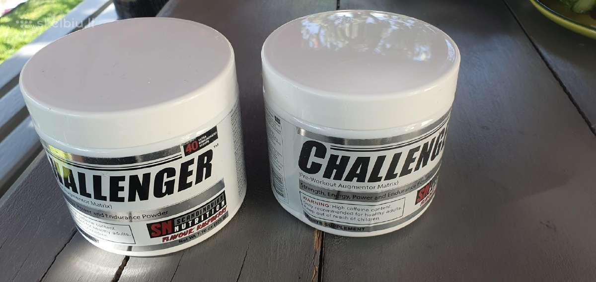 Challanger preworkoutas iš švedijos