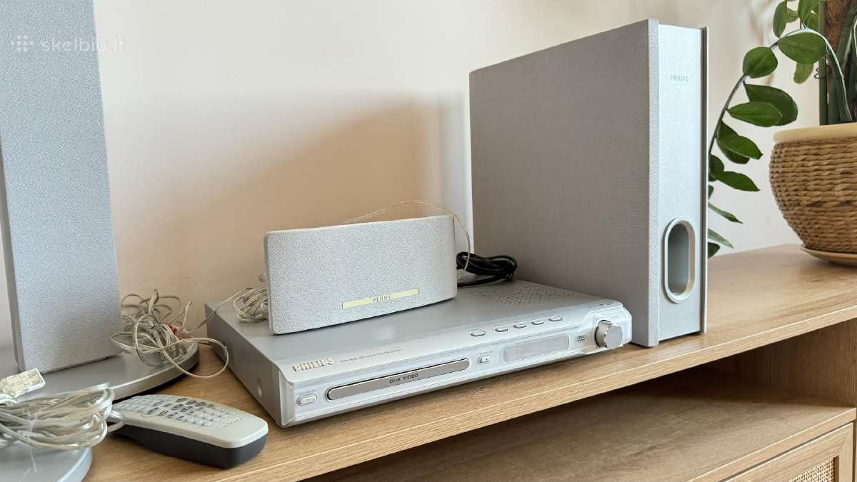 Philips Hts 3610 Dvd Home Theater System. - nuotraukos Nr. 2