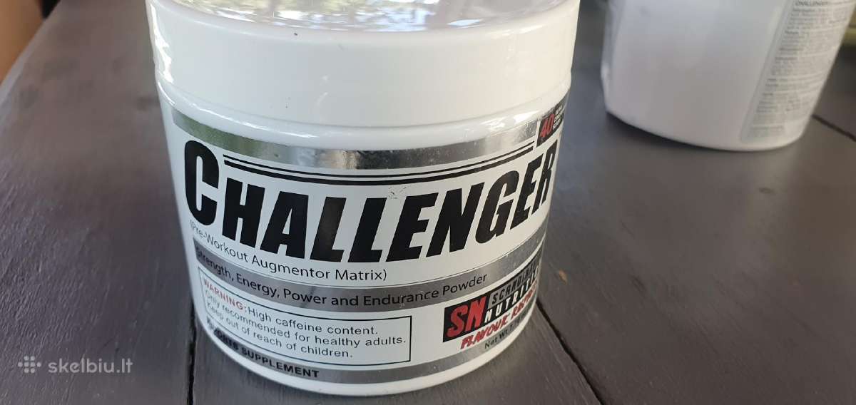 Challanger preworkoutas iš švedijos - nuotraukos Nr. 2