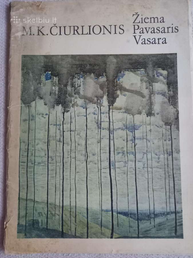 M.k.čiurlionis -Ziema -Pavasaris -Vasara reproduk.