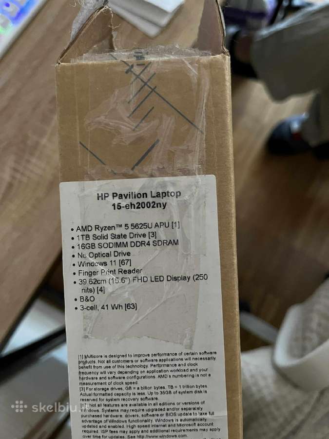 Hp Pavilion Laptop 15-eh2002ny - nuotraukos Nr. 4