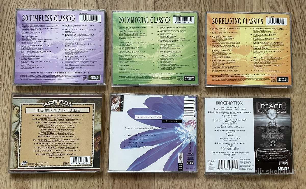 Klasikinės muzikos CD - nuotraukos Nr. 2