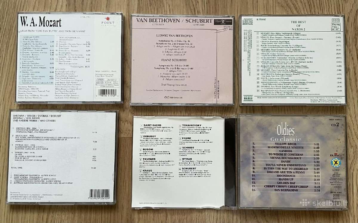 Klasikinės muzikos CD - nuotraukos Nr. 4