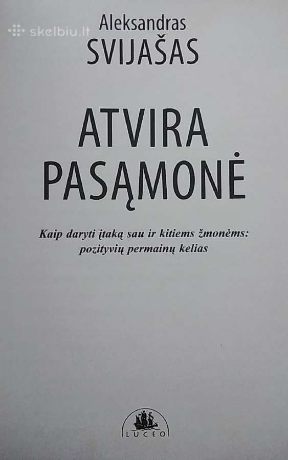 Atvira pasąmonė - nuotraukos Nr. 2