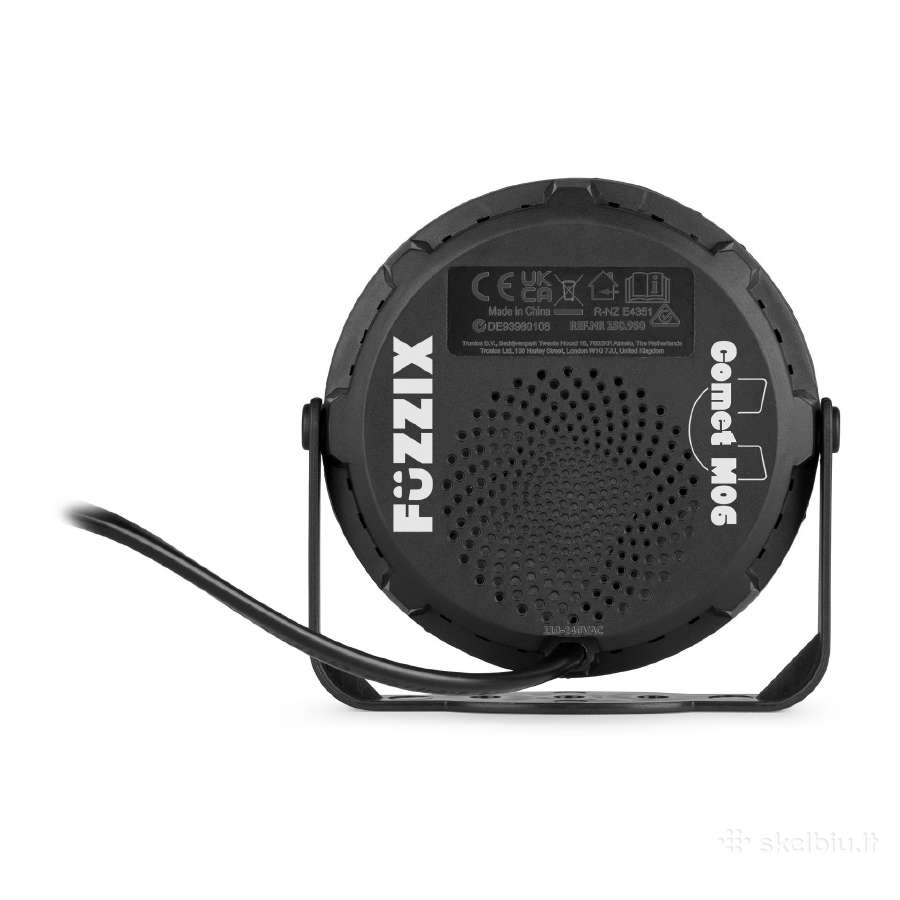 Fuzzix Comet M06 šviesos efektai - nuotraukos Nr. 5