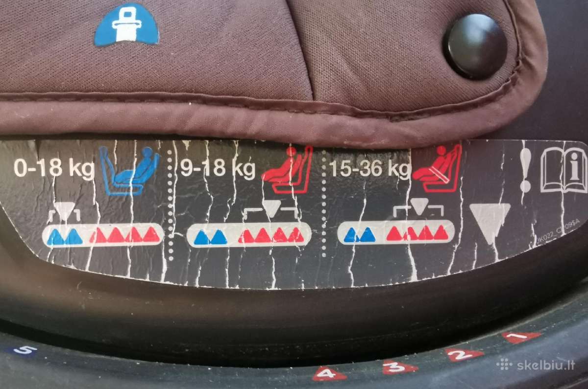 Automobilinė kėdutė Joie Every Stage (0-36 kg) - nuotraukos Nr. 10