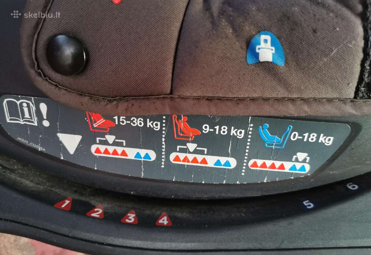 Automobilinė kėdutė Joie Every Stage (0-36 kg) - nuotraukos Nr. 12