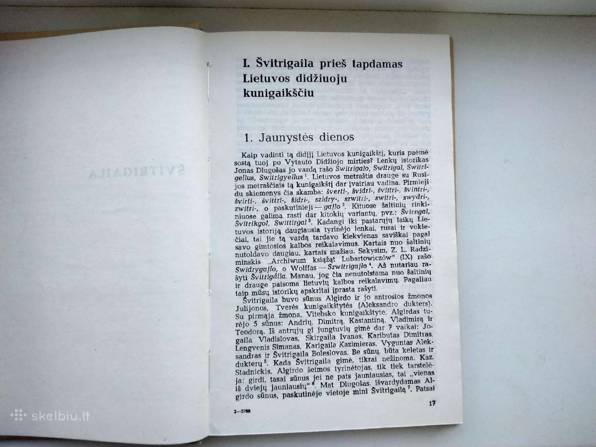J. Matusas. Švitrigaila Lietuvos didysis kunigaik - nuotraukos Nr. 6