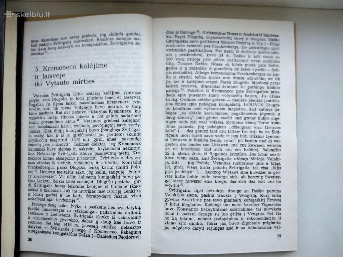 J. Matusas. Švitrigaila Lietuvos didysis kunigaik - nuotraukos Nr. 9