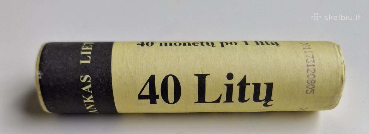 Parduodami ritinėliai, rolikai, litai, centai - nuotraukos Nr. 6