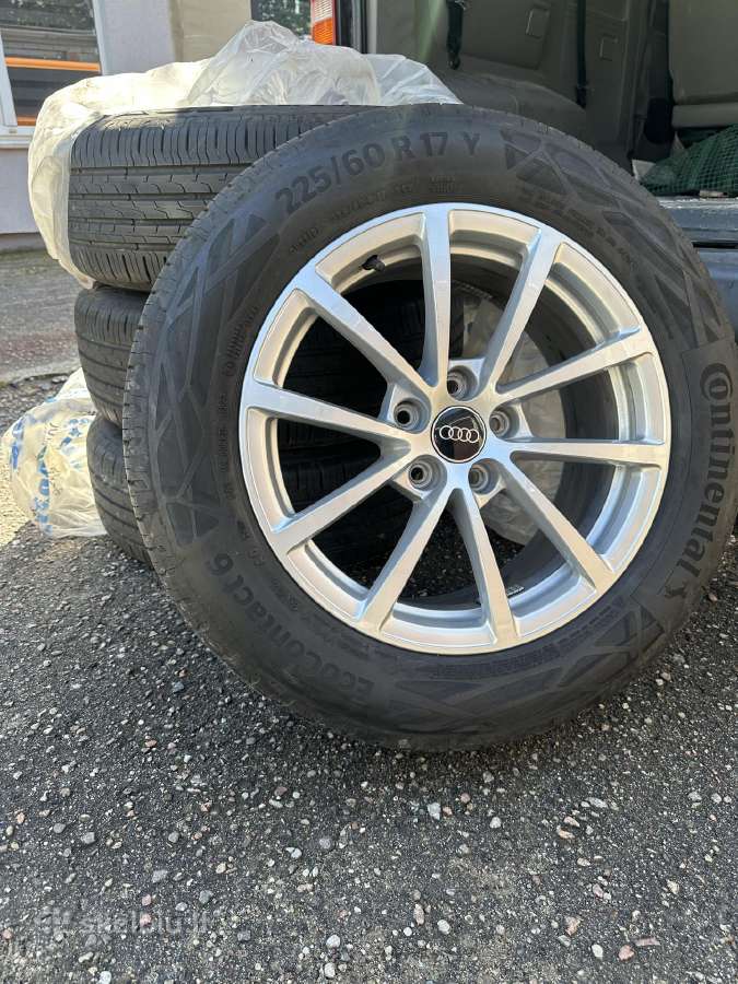 Originalūs audi a6 (c8) ratlankiai su padangomis