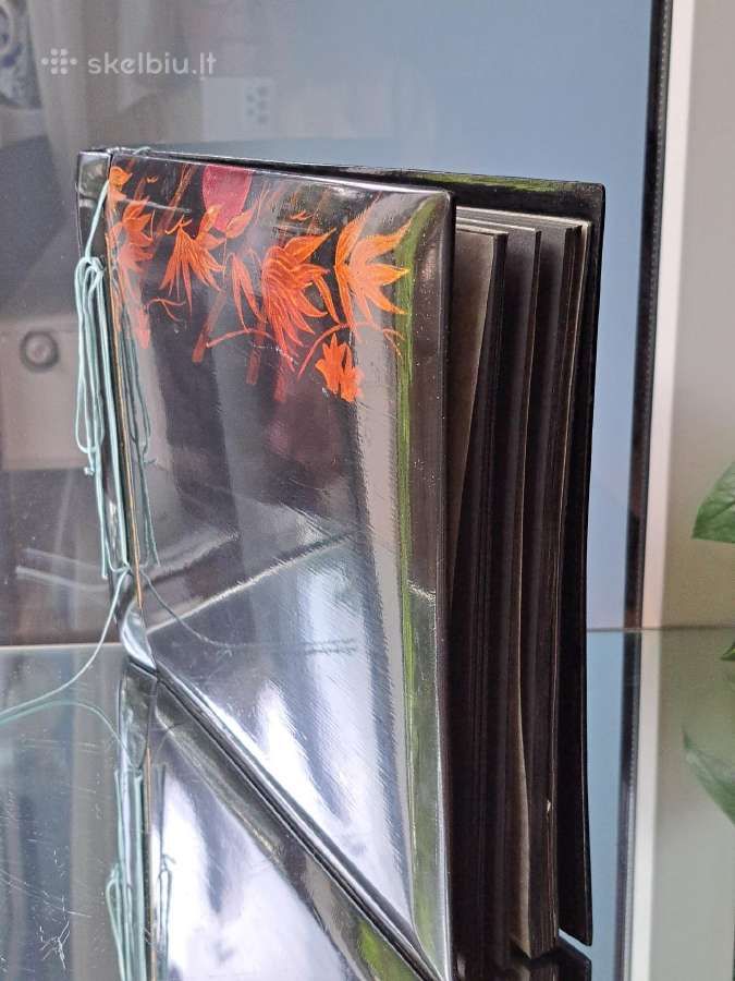 Vintažinis lakuotas nuotraukų albumas - nuotraukos Nr. 5