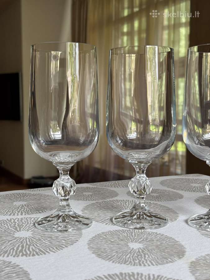 4 krištolinės taurės Crystalite Bohemia - nuotraukos Nr. 2
