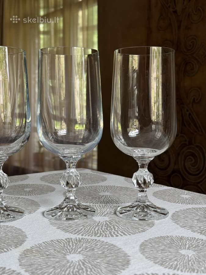 4 krištolinės taurės Crystalite Bohemia - nuotraukos Nr. 3
