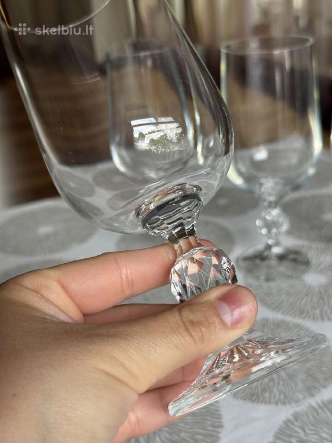 4 krištolinės taurės Crystalite Bohemia - nuotraukos Nr. 4