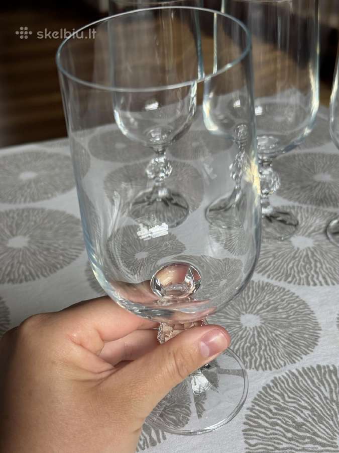 4 krištolinės taurės Crystalite Bohemia - nuotraukos Nr. 8
