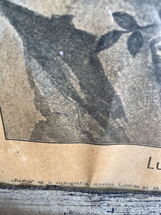 Tarpukario litografija - nuotraukos Nr. 3