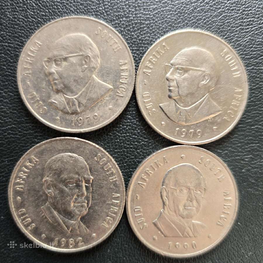 Pietų Afrika Par 1 Rand 1979,1982,1990