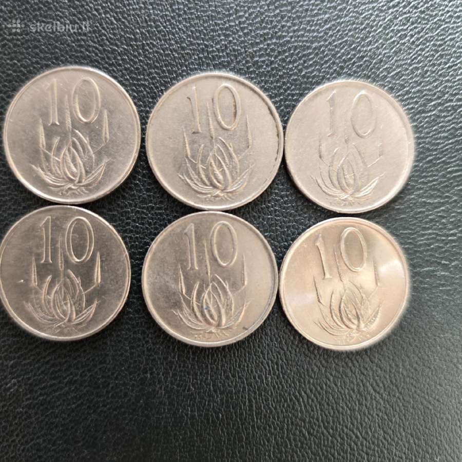 Pietų Afrika Par 10cents 1965-1984 - nuotraukos Nr. 2