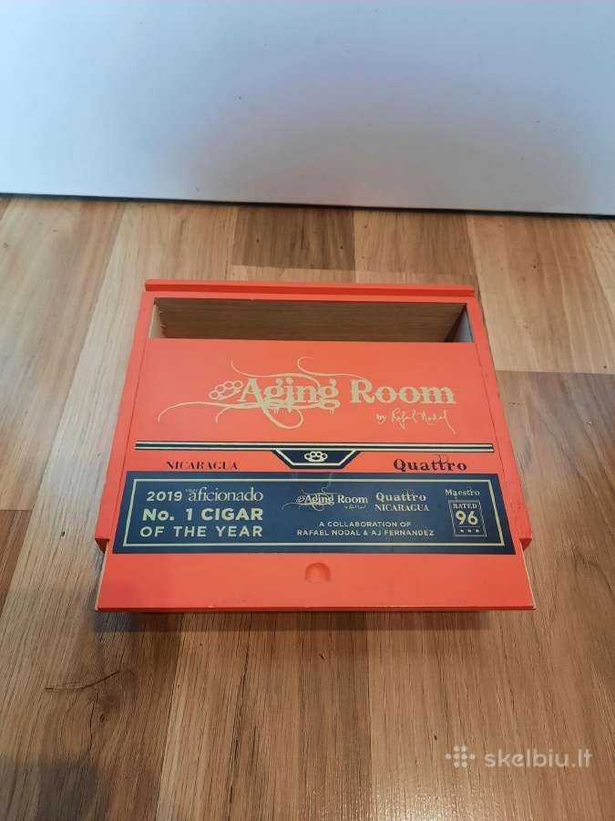 90. Cigarų dėžė Aging Room - nuotraukos Nr. 2