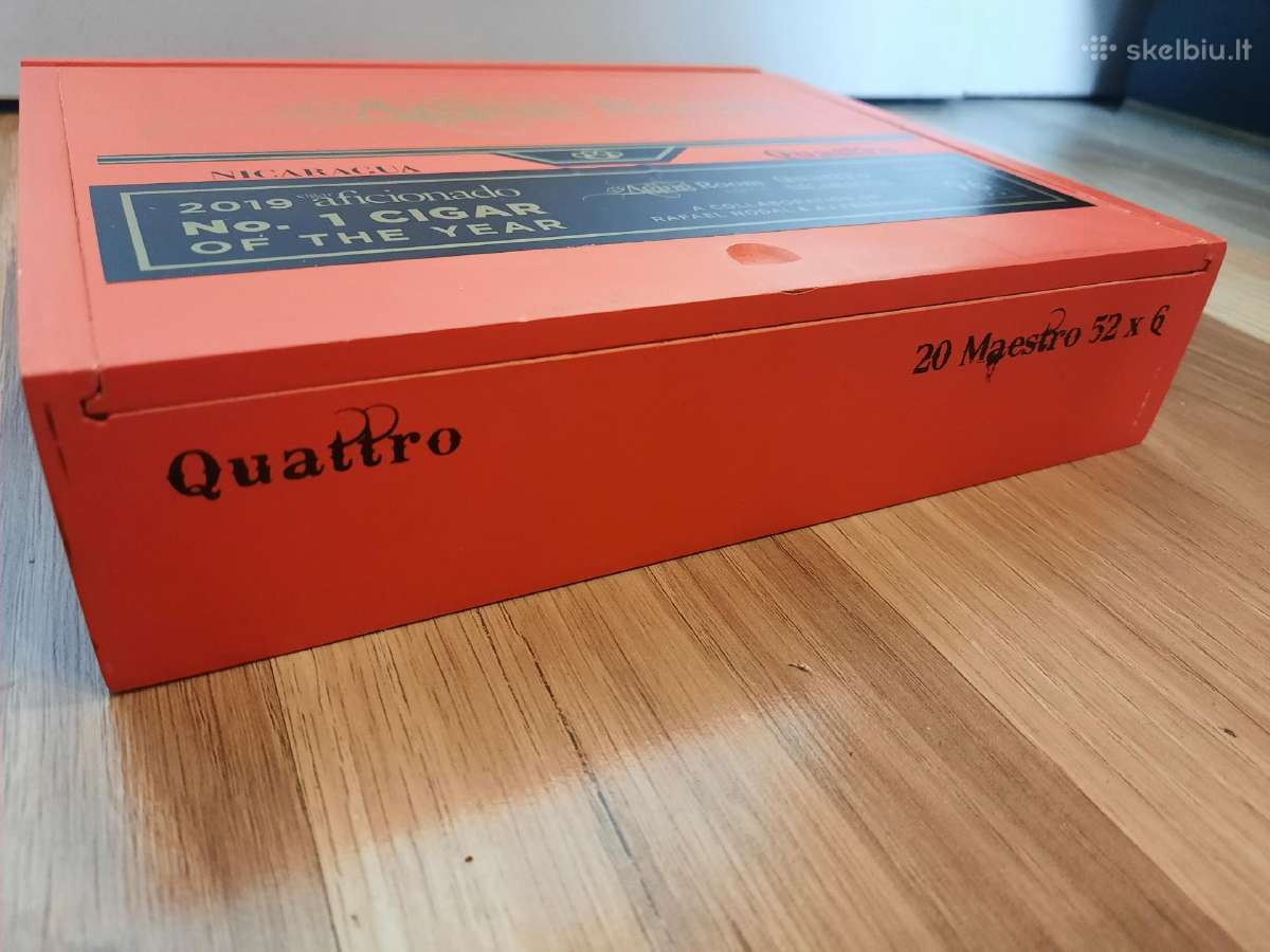 90. Cigarų dėžė Aging Room - nuotraukos Nr. 4