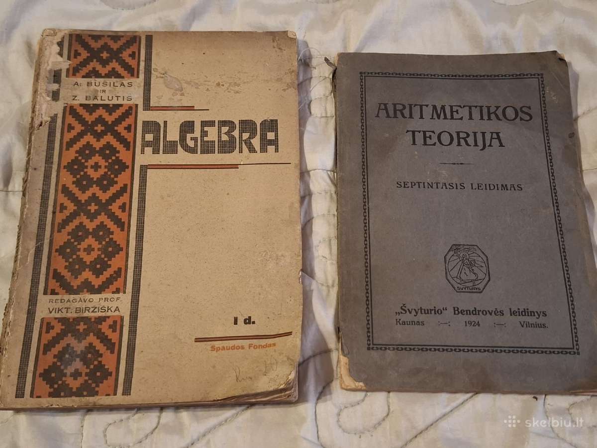 Senos knygos