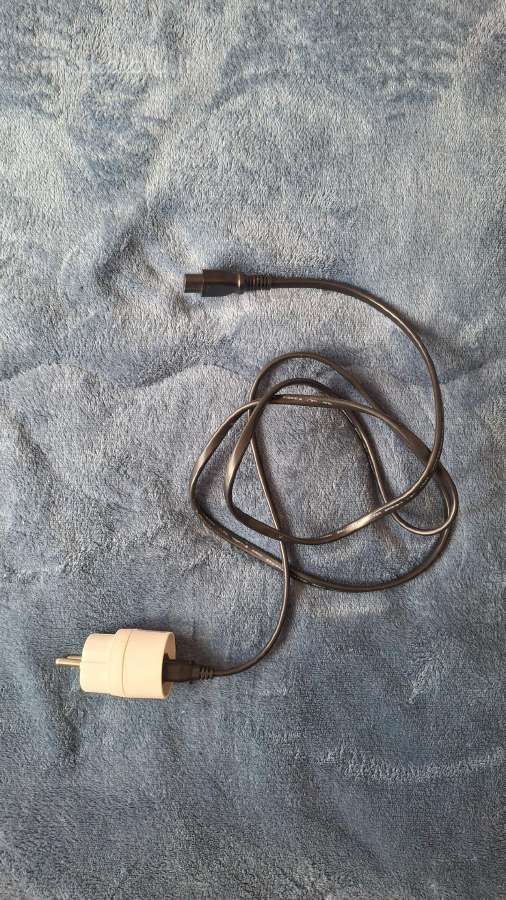 Maitinimo laidas usa kištukas su adapteriu - nuotraukos Nr. 2