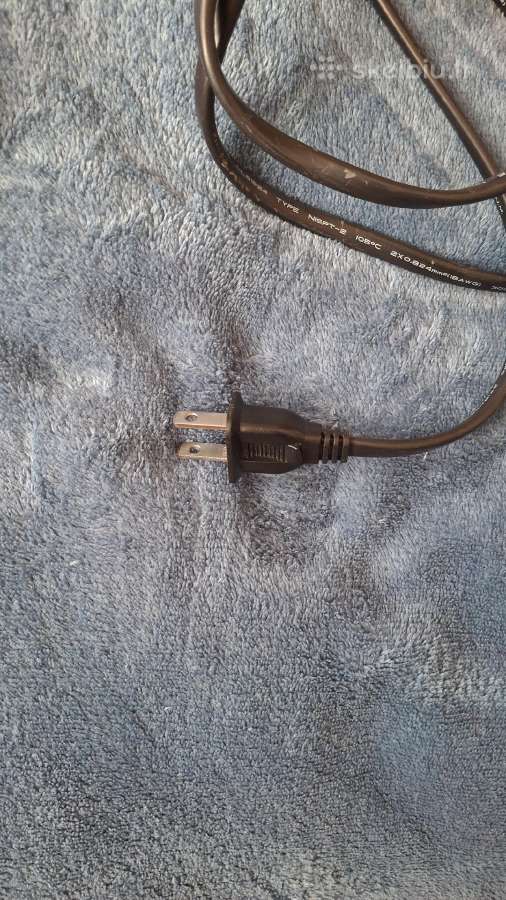 Maitinimo laidas usa kištukas su adapteriu - nuotraukos Nr. 3