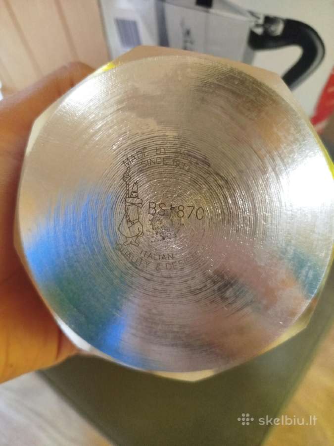 Naujas Bialetti Moka Express 9 puoduku kavinukas - nuotraukos Nr. 4