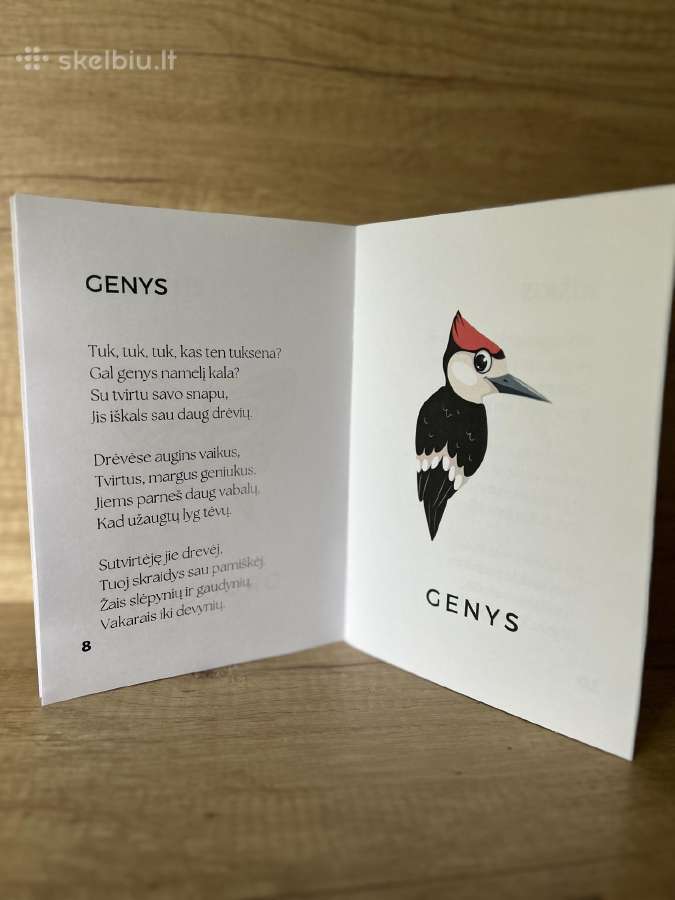 Miško gyvūnai eilėraščių knyga - nuotraukos Nr. 3