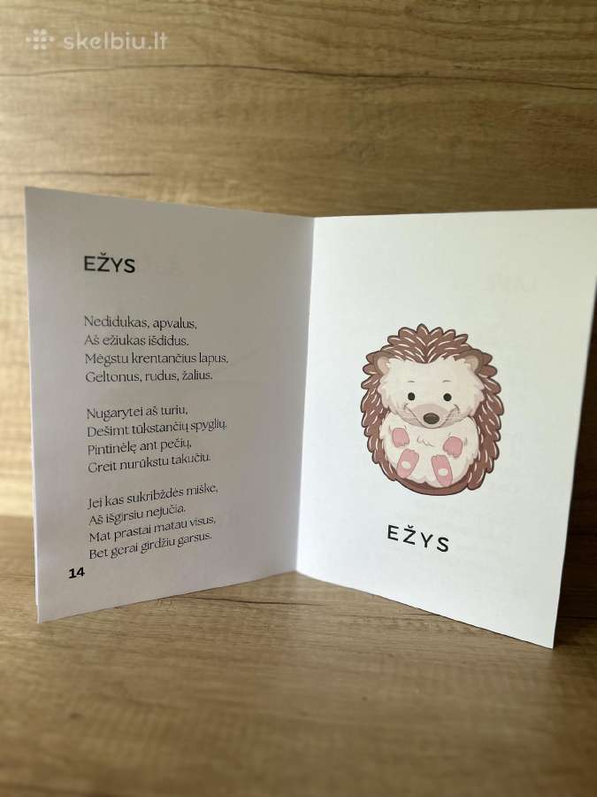 Miško gyvūnai eilėraščių knyga - nuotraukos Nr. 4