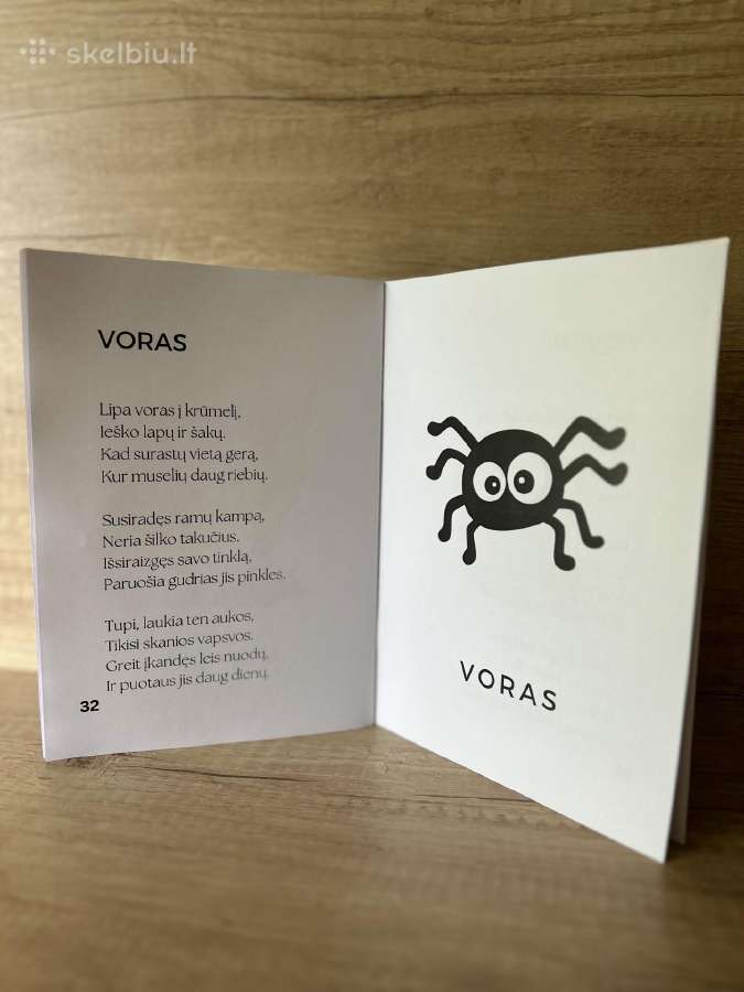 Miško gyvūnai eilėraščių knyga - nuotraukos Nr. 5
