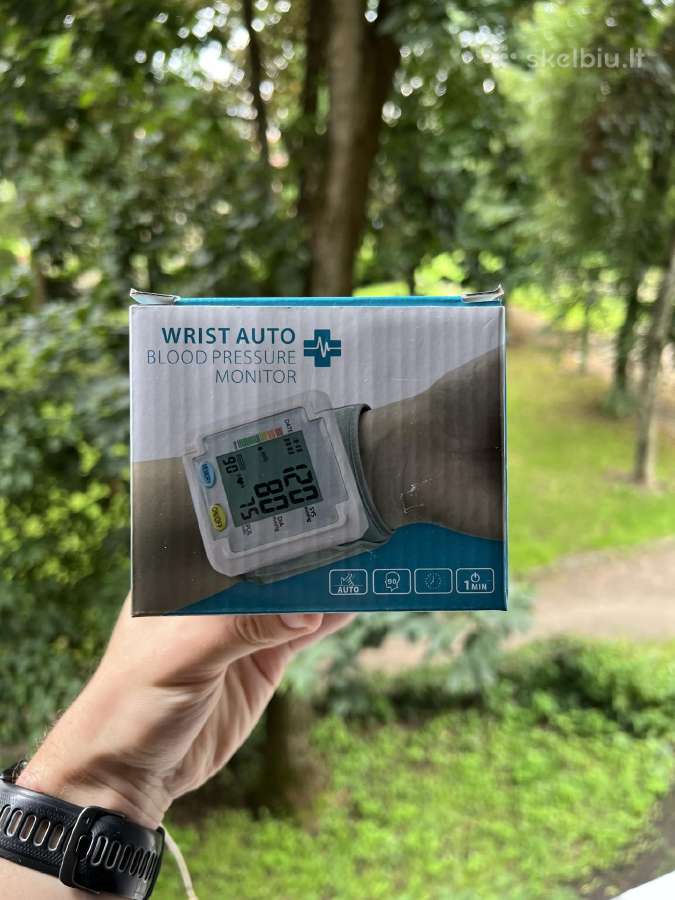 Automatinis riešo kraujospūdžio matuoklis