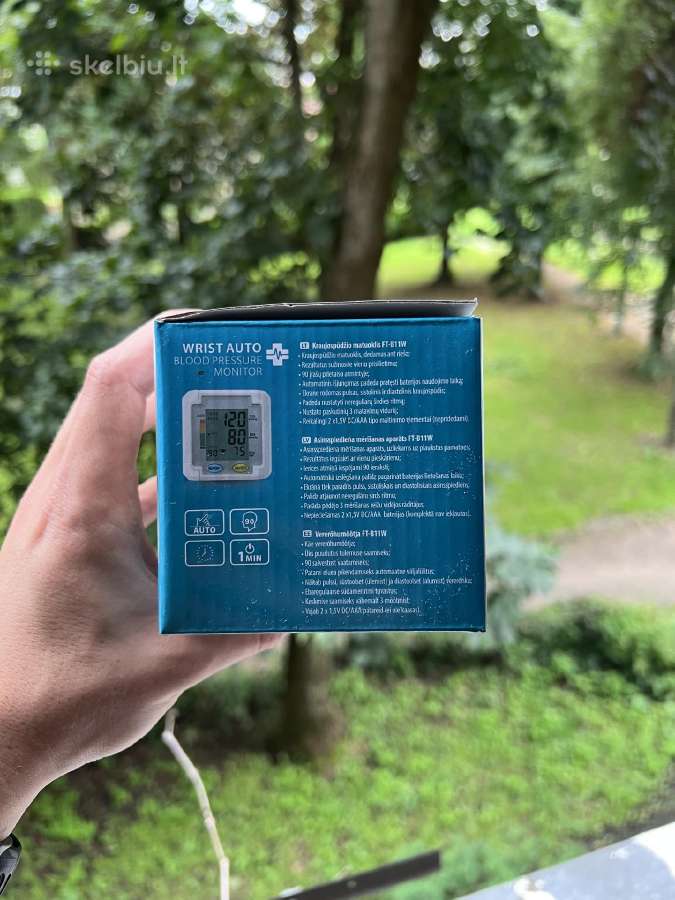 Automatinis riešo kraujospūdžio matuoklis - nuotraukos Nr. 5