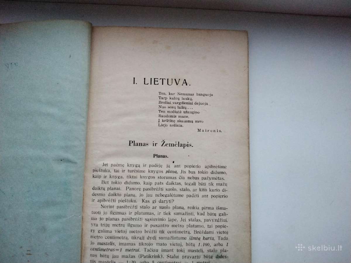 P. Šinkūnas. Geografijos vadovėlis. 1936 m. - nuotraukos Nr. 2