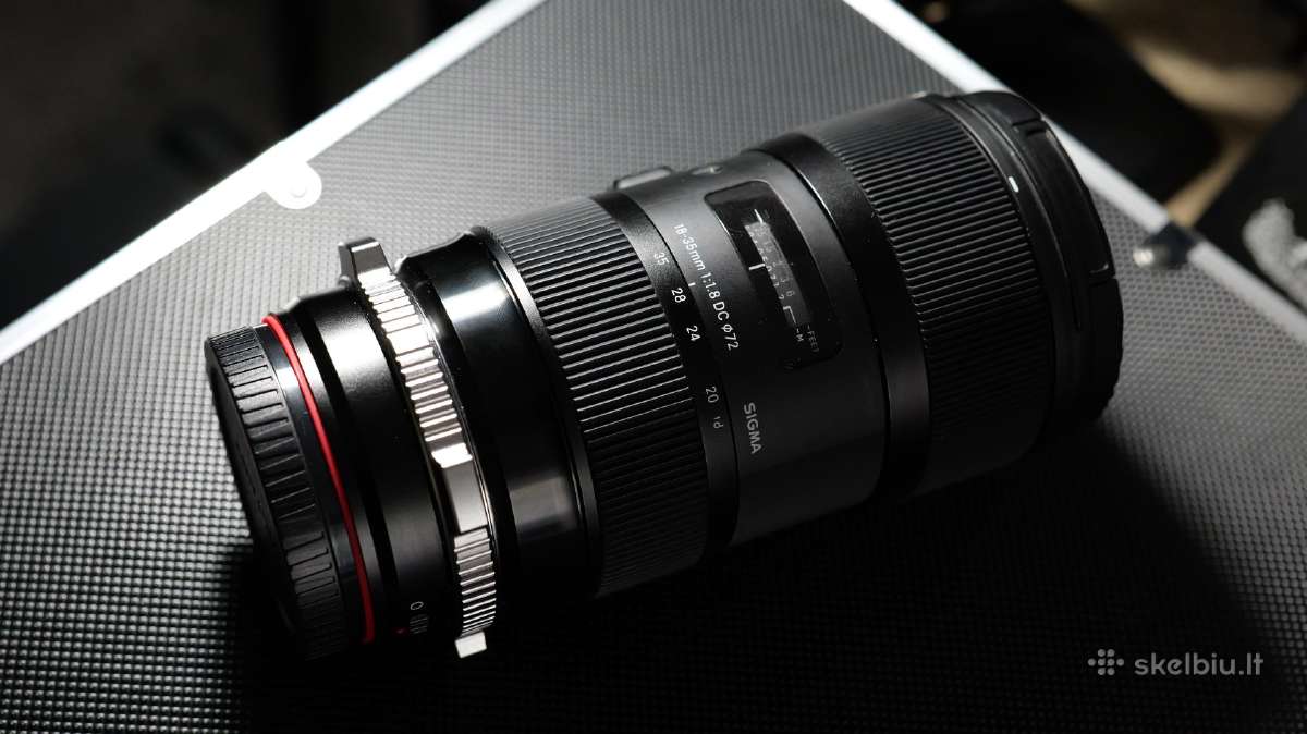 Sigma Art 18-35 1.8 + Viltrox Pro Ef_l-mount
