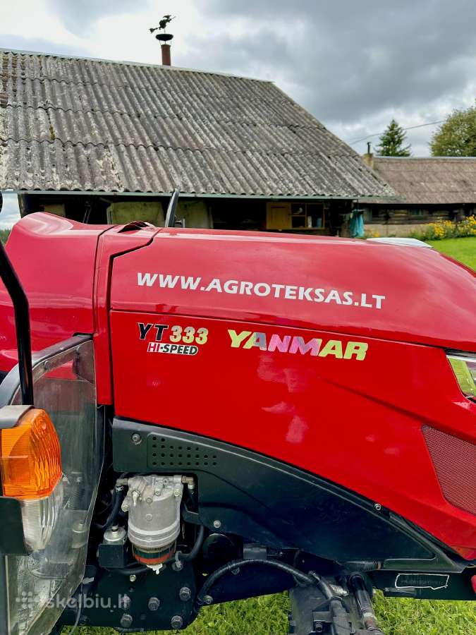 Yanmar Yt333j traktorius su freza, 2018 m - nuotraukos Nr. 3
