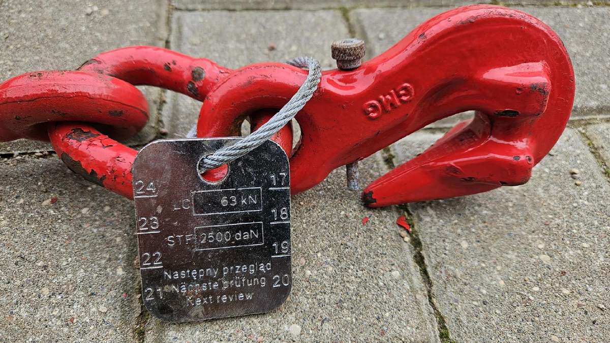 Krovinio tvirtinimo grandinė su įtempėju - nuotraukos Nr. 2