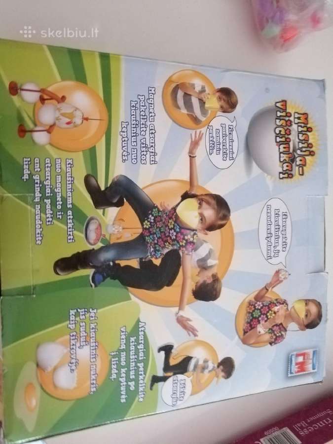 Žaidimas -Misija viščiukai