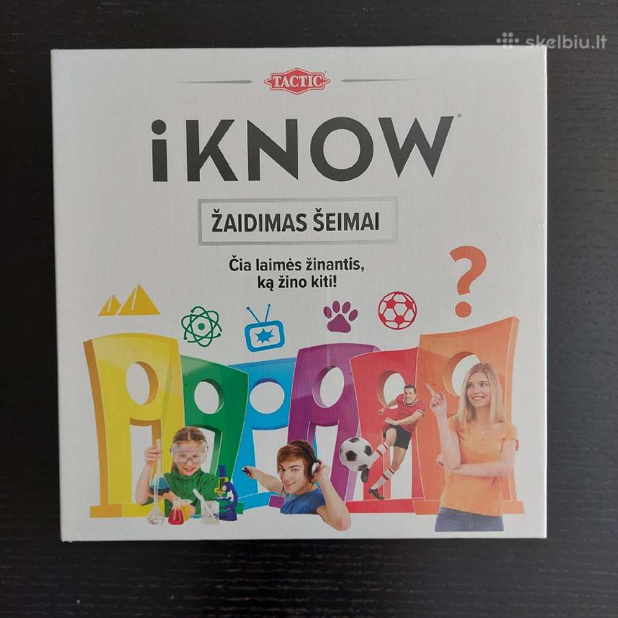 Naujasstalo žaidimas šeimai "I Know", Tactic