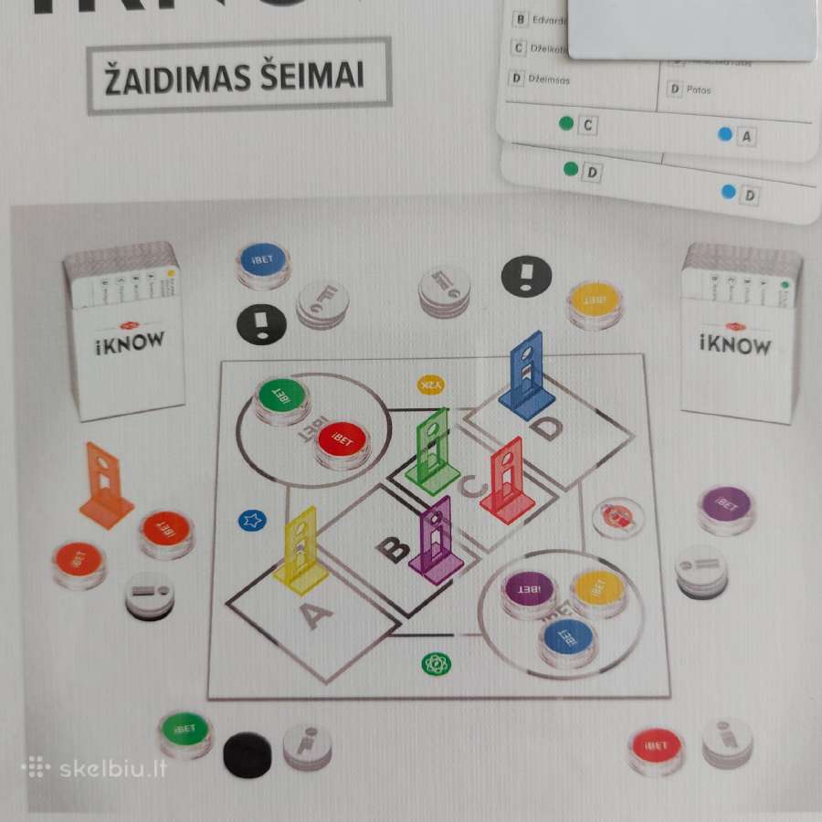 Naujasstalo žaidimas šeimai "I Know", Tactic - nuotraukos Nr. 8