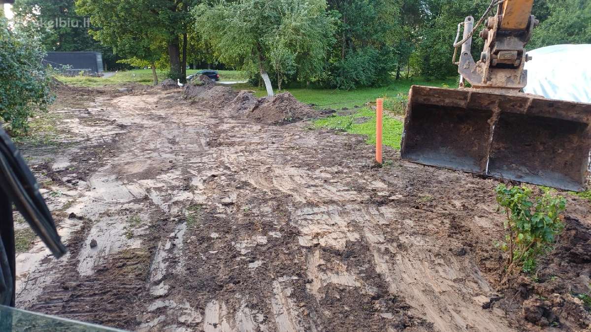 Tvenkinių kasimas,griovimo darbai,kiti žemėsdarbai - nuotraukos Nr. 36