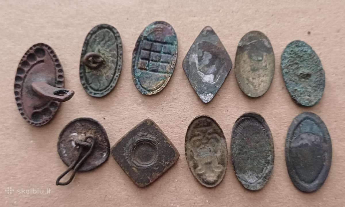 Senų sasagų rinkinys - nuotraukos Nr. 3