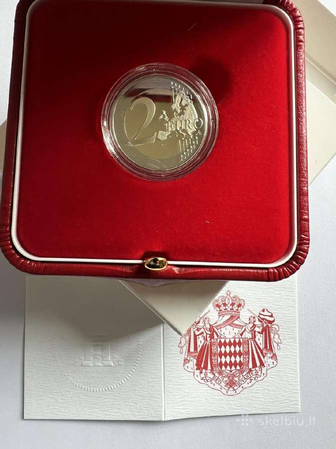 2025 m. Monaco 2 eurai -Comte De Carlades- - nuotraukos Nr. 3